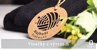 🏷Papierové visačky nemusia pôsobiť nudne.🥳 Konkrétne tieto sme vyrobili s výrezom klbka.🧶 Chceš, aby tvoje výrobky zaujali...