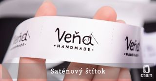 Saténový štítok nie je len kúsoček látky. Je to vizitka, ktorú si zákazník odnáša spolu s vaším dielom. ❤ 🛒...